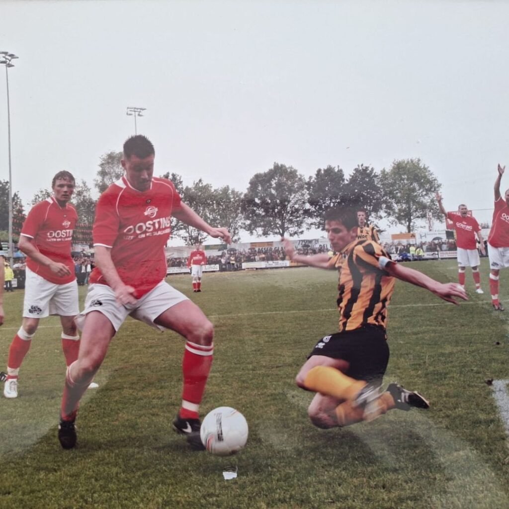 Berry Hoogeveen in actie