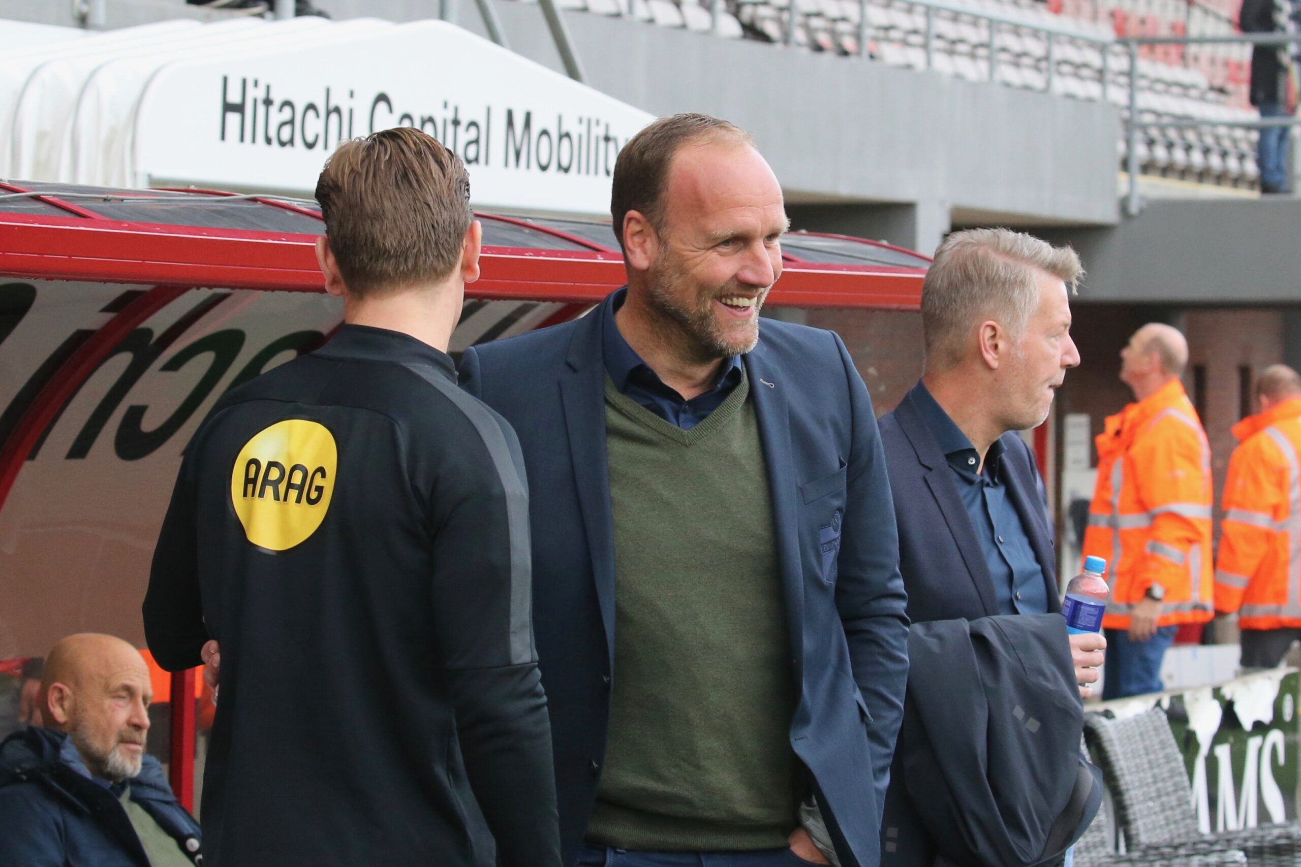 Dick Lukkien, trainer FC Emmen, foto Dick Rijkens
