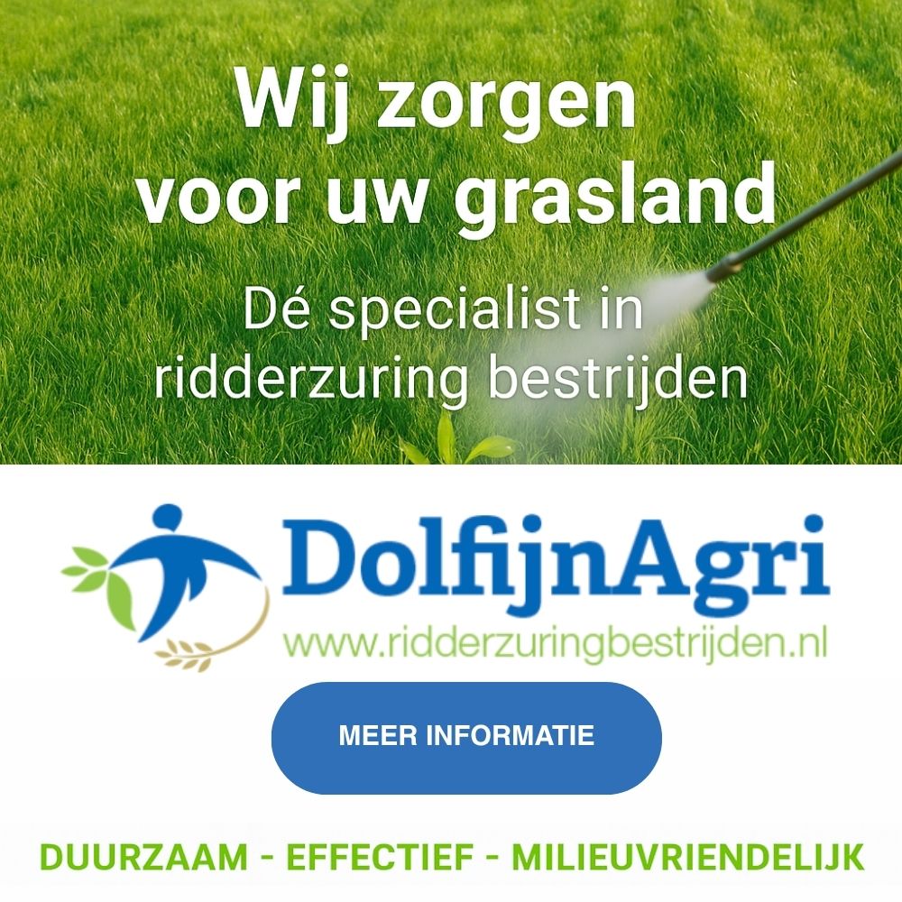 Dolfijn Agri Ridderzuur bestrijding banner Amateurgras.nl