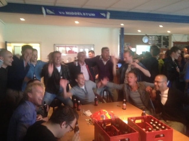 Het zaterdagelftal van SC Stadspark is goed voor de kantineomzet