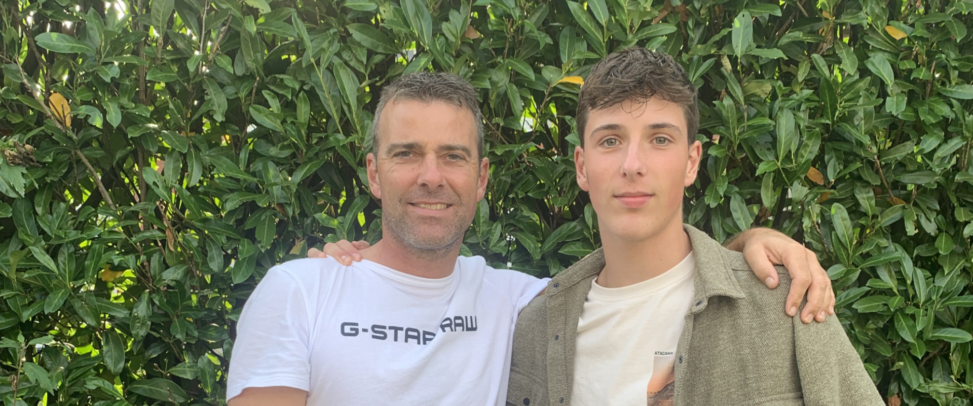 Jarno en Ronald Hamming