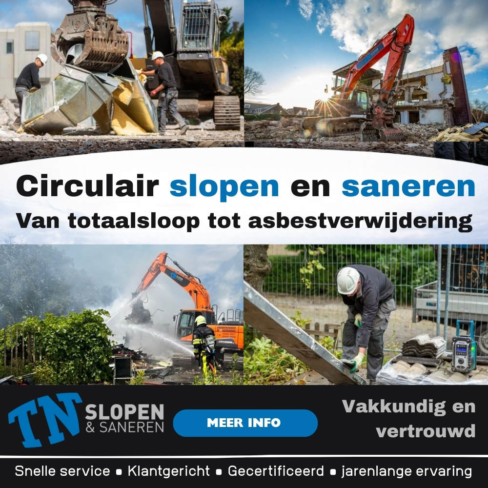 TN Slopen en Saneren Banner FC Burgum Henny