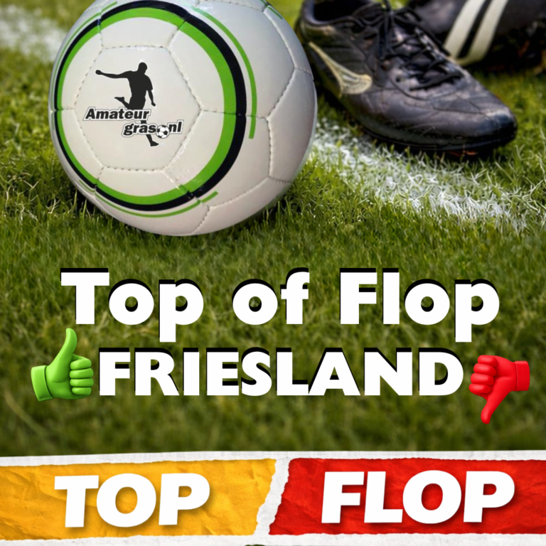 TOP of FLOP Friesland voetbalstatistieken